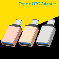OTG type-c usb c adapter type c usb 3.0 Data Converter for xiaomi mi 11 10 9 8 lite cc9 mix 3 2s max 3 A2 A3 redmi note 9 8 k30