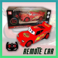 Cars McQueen RC Turbo Racer Super Speed Remote Control Car Toy Untuk Kanak-kanak Dengan Reka Bentuk 
