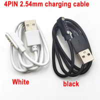 4pin Universal Smart Watch Charger For KW88 KW18 GT88 G3 Smartwatch USB Power Charger Cable 4 pole 2.54 Magnetic Charging Cables