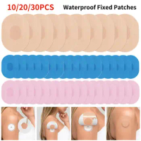 10/20/30pcs Waterproof Adhesive Patches Freestyle Libre Sensor Covers Patch Breathable Sensor Sticker Tape for Running Climbing