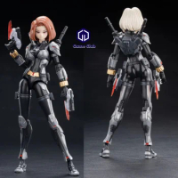 Anime Mobile Suit Girl 1/12 Marvel Avengers Black Widow Special Effects Parts Full Set 6in Assembly Action Figure Body