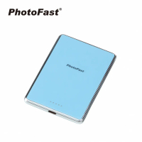 【Photofast】5000mAh Qi2 超薄磁吸無線充行動電源(MagSlim2/Magsafe/快充)-冰川藍