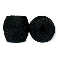 BENANG RAJUT POLYESTER/POLY KILAP D27 TERLENGKAP GLADIATOR TEXTIL hitam
