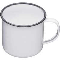 【KitchenCraft】懷舊琺瑯馬克杯 550ml(水杯 茶杯 咖啡杯 露營杯 琺瑯杯)