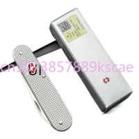 2023NEW Swiss army knife 0.2300.26 aluminum face feather weight boxer 84mm sergeant knife portable genuine Swiss knife