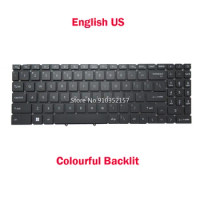 Backlit Keyboard For MSI Creator Z16P B12U B12UET B12UGST B12UHST B12UHT MS-15G1 CreatorPro Z16P B12UMST B12UKST English Black