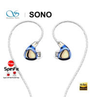 SHANLING SONO 2DD+1BA Triple Hybrid Driver In-Ear Monitor Earphone IEM Hi-Res Audio 0.78mm Interchan