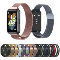 Milanese Band For Huawei band 7 Sports Watch Strap Smart Watch Smart Bracelet Strap For Huawei band7 Replacement Wristband