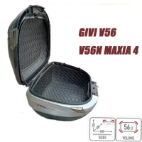 Motorcycle Trunk Lining for GIVI V56 V56NNT MAXIA 4 V47 DLM30B Top Box Protect Mat Inner Pad Storage Box Mat Leather Accessories
