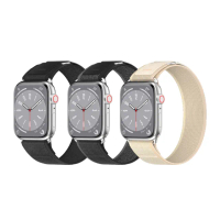 【SwitchEasy 魚骨牌】Apple Watch Ultra2/Ultra/9/8/7/6/5/4/3/SE Flex 彈性越野錶帶(最新S9/Ultra 2)