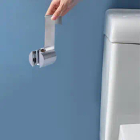 Bidet Sprayer Holder Hanging Bracket Gardening Toilet Flushing Pet Shower Easy to Install Baby Washing Diaper Sprayer Stand