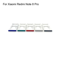 1PC For Xiaomi Redmi Note 8 Pro Tested Good Sim Card Holder Tray Card Slot For Xiao mi Redmi Note8 Pro Sim Card Holder 8Pro