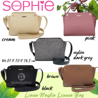Tas Pesta Kondangan Tas Selempang Wanita Sophie Martin Paris Liana Dusty Pink Naytia Hitam Kecil I P