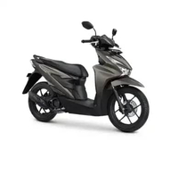 Honda BeAT Deluxe Smart Key Sepeda Motor [OTR Jabodetabekser, Full Payment] Deluxe Matte Brown Bogor