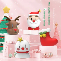 Christmas Gift Cute Doll Creative Bluetooth Speaker Desktop Decoration Gift Cartoon Mini Bluetooth Speaker