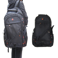 【OverLand】後背包大容量二主袋+外袋共五層防水尼龍布(可A4資夾電腦腰釦)