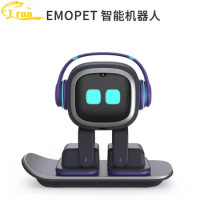 Emo Robot Intelligence Ai Emotional Communication Interactive Dialogue Recognition Emopet Desktop Companion Toy Holiday Gift