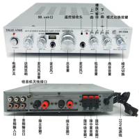 AV-338A C5198 HIFI stereo home theater Karaoke 5.1 channel digital audio amplifier with USB SD Play FM radio microphone input