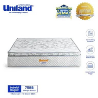 Uniland Springbed Scania Pillowtop - Hanya Kasur Spring Bed 180 x 200 Beige