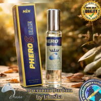 PERFUME PHERO8 BLUE by E'RoSha...Premium Perfume 12ml Natural Spray untuk MEN.