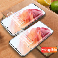２PCS Hydrogel Film For Samsung Galaxy S21 Screen Protector For Samsung S21 S20 Ultra FE 5G S10 Plus Protective Film Not Glass