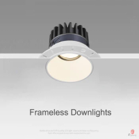 LED Frameless Downlights Conceal Spotlight Aluminum COB High Lumen CRI Premium Quality For Home Commerical Lighting Fixture