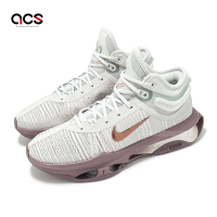 Nike 籃球鞋 Air Zoom GT Jump 2 EP 男鞋 白 玫瑰 氣墊 緩衝 運動鞋 DJ9432-004