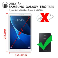 2P Tempered Glass For Samsung Galaxy Tab A A6 10.1 2016 Screen Protector For Galaxy Tab A 10.1inch SM-T580 SM-T585 Tablet glass