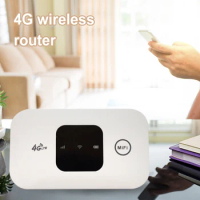 150Mbps Mobile Hotspot 2100mAh 4G Pocket WiFi Router Wireless Modem with SIM Card Slot 4G Wireless Router Wide Coverage