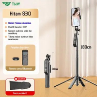 TNW S30 Tongsis Tripod Bluetooth 1.8m Fill light Tongsis Tripod Remote Tongsis hp Selfie Stick Bluet