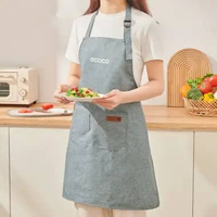 ECOCO Halterneck Waterproof Apron - Celemek Anti Air Model Kalung Leher / Celemek Waterproof Haltern