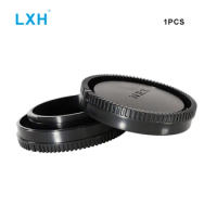LXH NEX Front Camera Body Cap+Rear Lens Cap Cover for Sony Alpha A6500 a5100 a3000 A7R2 A7R A7 NEX-7 NEX-6 5T 5R E-Mount Lens