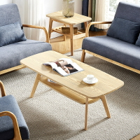 茶桌 茶幾桌子客廳家用小戶型雙層實木茶臺日式北歐創意經濟型