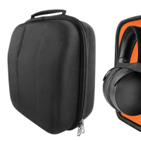 Geekria Headphone Case for Denon AH-D9200, Sony MDR-Z1R Headsets, Replacement Hard Shell Travel Carrying Bag with Cable Storage