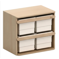Boori Tidy 兒童玩具收納櫃 118L 木色
