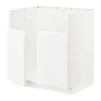 kabinet dasar u wastafel TALLSJÖN, putih/Voxtorp putih matt, 80x60x80 cm
