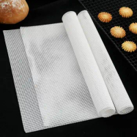 Square Silicone Dehydrator Sheets Non-Stick Thickened Food Fruit Dryer Mats Reusable Steamer Mesh Pad Sheet Baking Accessories