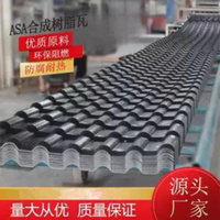 {臺灣公司貨 可打統編}ASA合成樹脂瓦片屋頂建筑用廠家直銷仿古塑料彩鋼瓦屋面瓦加厚