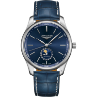LONGINES浪琴 巨擎系列經典月相機械錶(L29194920)-42mm