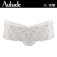 【Aubade】密戀蕾絲平口褲-白FL(白)