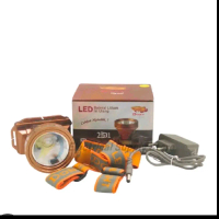 Dony Kl 720 Senter Kepala LED Kuning Putih Original