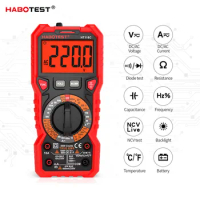 HABOTEST HT118 Professional High Precise 6000 counts 1000V AC DC Digital Multimeter NCV Live C/F Duty Multimetro Voltage Meter
