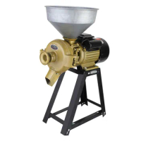 3500W Bean Grinder 3500W Multi-Function Rice Pulper Corn Grain Beater Steel Wet And Dry Grinder Stone Grinder Flour Mill 220V