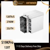 In Sock Asic Miner Bitmain new Antminer S19K PRO 120T 2760W Bitcoin Mining Machine,free shipping. Color: S19k Pro