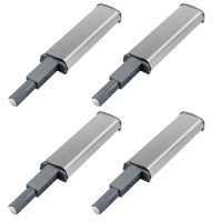 4pcs Stainless Steel Reversers For Cabinets Closets Dressers Bookcases Drawers Ensure Safety Home Improvement Hardware Tools
