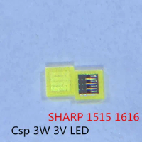 For SHARP LED LCD Backlight TV Application LED Backlight NEW 3W 3V CSP 1515 1616 Cool white for TV Application 1000PCS