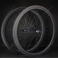 FIERCE Best Road Bicycle Wheel 700C Carbon Road 75mm Depth Time Trial 350DT /240DT Showstopper Brake Track High End Wheelset