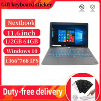 11.6'' Windows 10 Tablet PC With Keyboard Bundle 1/2GB 64GB Z3735G CPU 1366*768IPS Screen Nextbook Quad Core G12 Dual Cameras