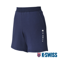 K-SWISS Sweat  Shorts棉質短褲-女-藍