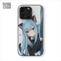Glossy Casing HP Anime Cute Kawai Untuk IPhone/Samsung/Vivo/Realme/Xiaomi/Poco Softcase Flippercase